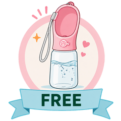 Free Dog Water Bottle